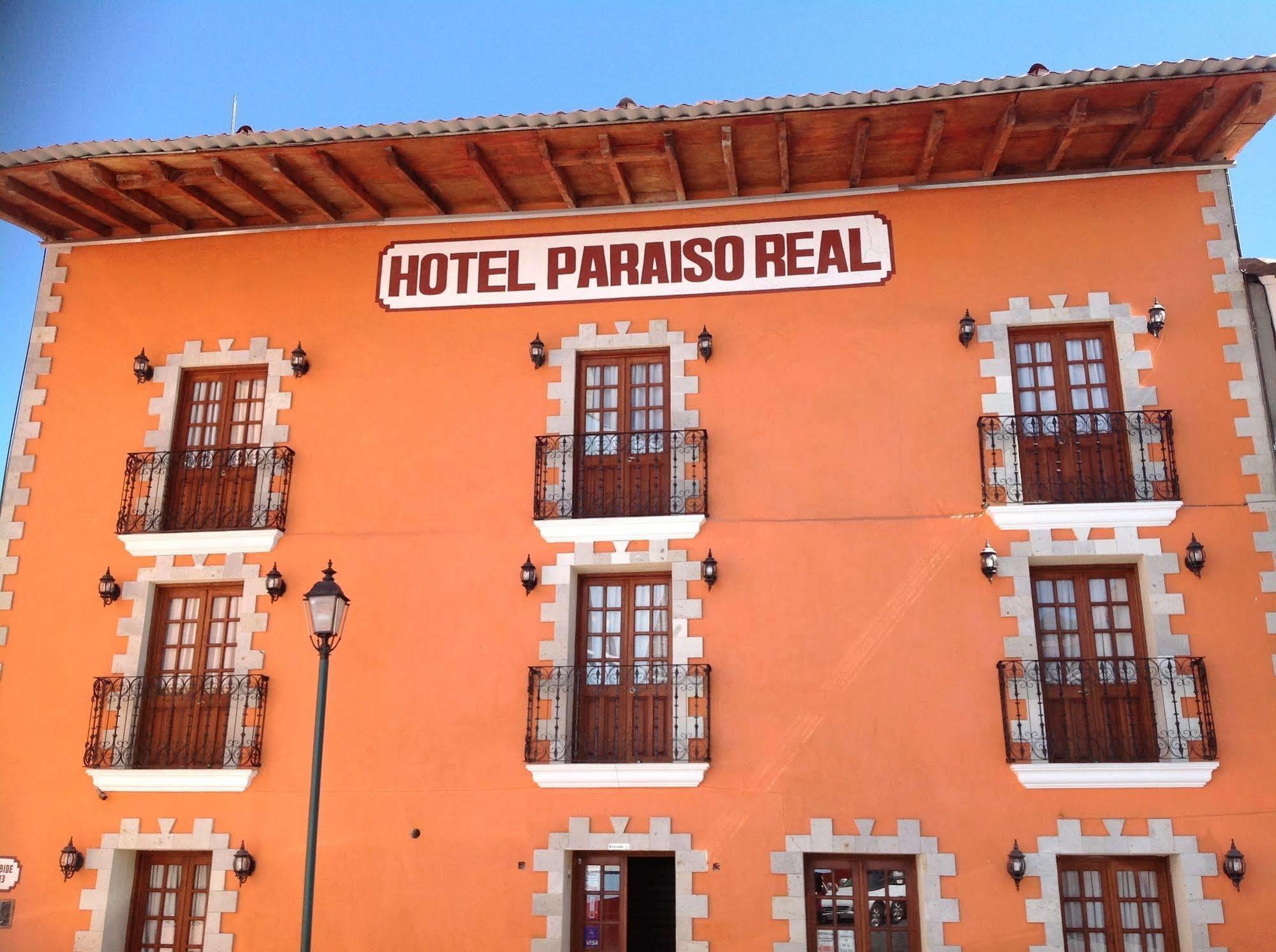 Hotel Paraíso Real Mineral del Monte Exterior foto